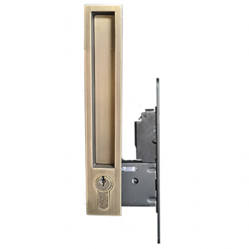 Комплект для межкомнатных дверей под цилиндр  (Pamar+Bonaiti+Cortelezzi Primo) античная латунь