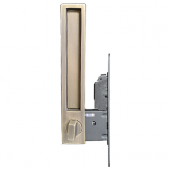 Комплект для межкомнатных дверей под Фиксатор (Pamar+Bonaiti) античная латунь