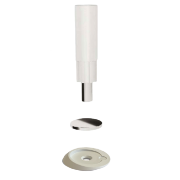 VERUM Stoppino Mod 2 стопор скрытый магнитный, белый матовый