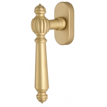 Ручка оконная Extreza "DANIEL" (Даниель) 308 HW матовая латунь F02