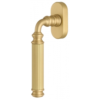 Ручка оконная Extreza "BENITO" (Бенито) 307 HW матовая латунь F02