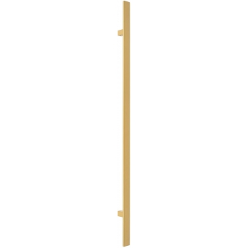 Ручка-скоба дверная Extreza Hi-Tech "8490-120" (высота 1200 мм, межос. 900 мм) матовая латунь F02