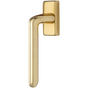 Ручка оконная Extreza Hi-Tech "VIKI" (Вики) 127 HW полированная латунь F01